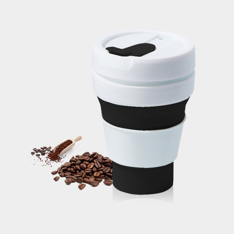 Tazza da viaggio pieghevole in silicone 350 ml