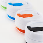 Tazza da viaggio pieghevole in silicone 350 ml