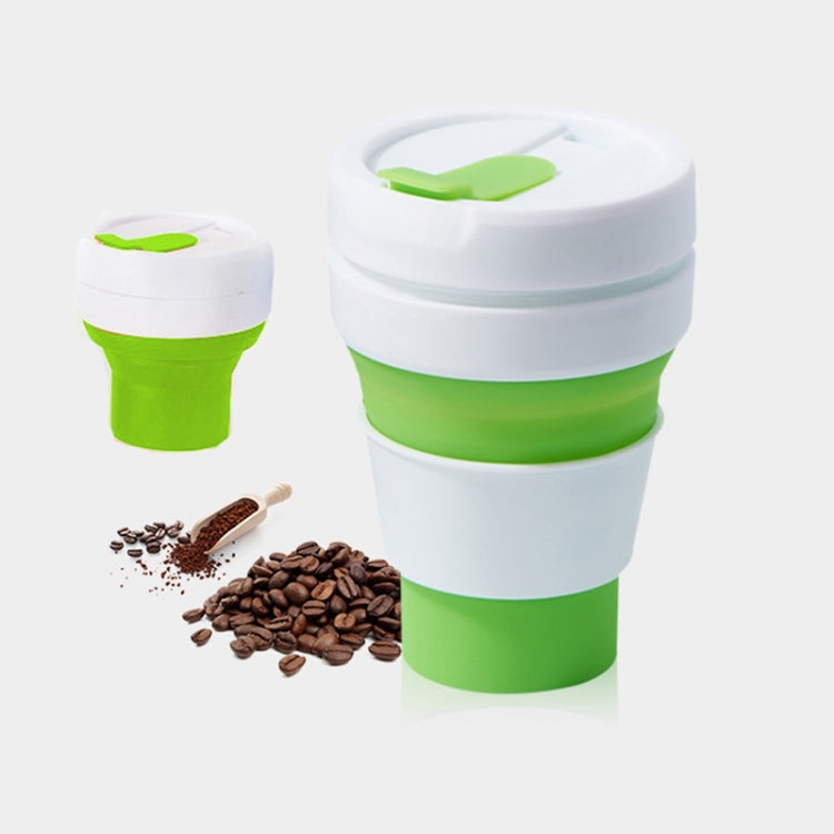 Tazza da viaggio pieghevole in silicone 350 ml