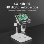Microscopio digitale portatile 50X-1000X con luce LED