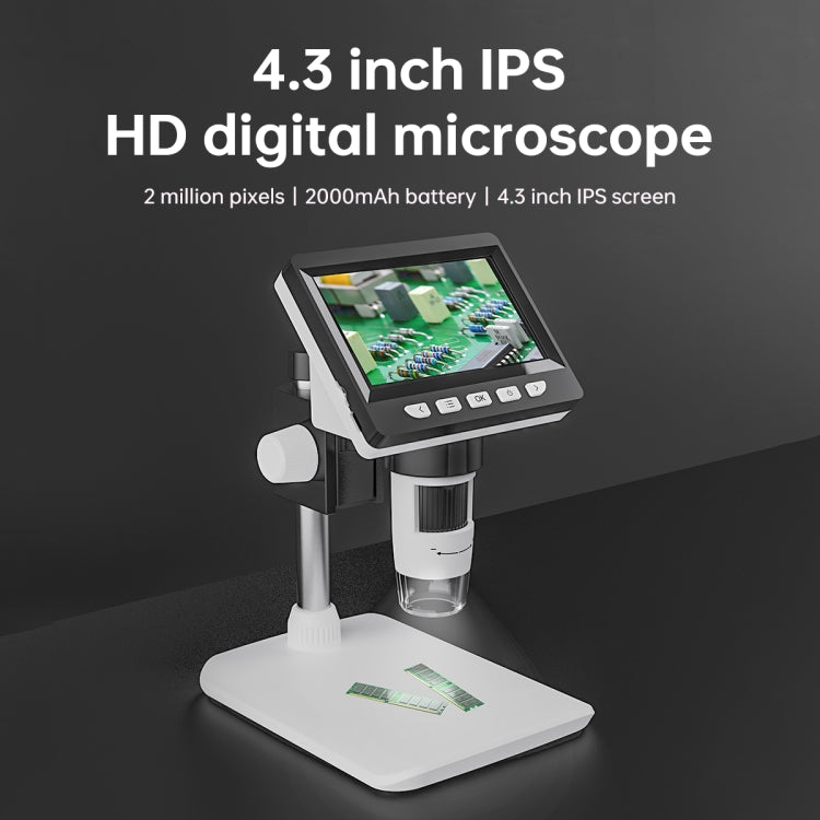 Microscopio digitale portatile 50X-1000X con luce LED