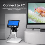 Microscopio digitale portatile 50X-1000X con luce LED
