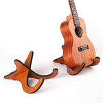Mensola pieghevole in legno per ukulele e violino - immagine 4