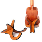 Mensola pieghevole in legno per ukulele e violino - immagine 5