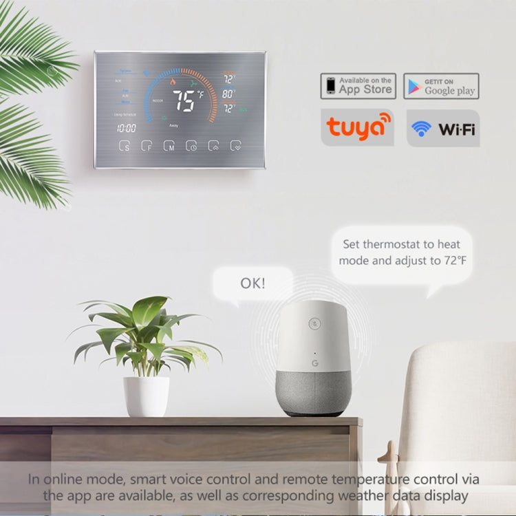 Termostato WiFi BHP-8000-SS per pompa di calore 24V