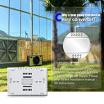 Termostato WiFi BHP-8000-SS per pompa di calore 24V