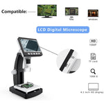 Microscopio digitale HD con schermo 4,3" e porta HDMI 1080P