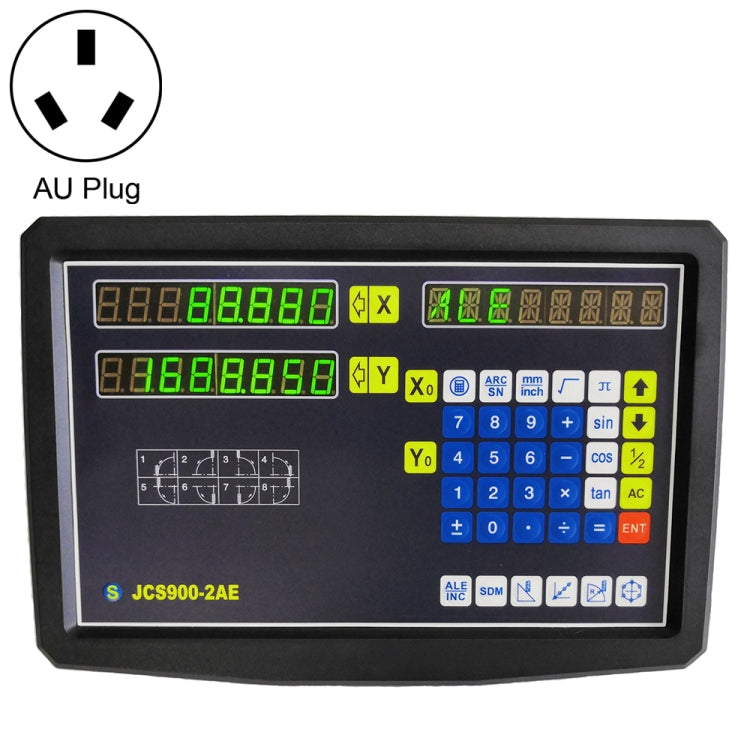 Tornio digitale a due assi JCS900-2AE con display