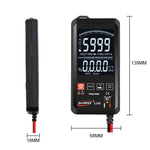 Multimetro digitale intelligente touch ultrasottile con display inverso HY128B Multimetro con valore effettivo completamente automatico ad alta precisione, HY128B