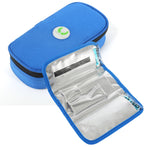 Borsa termica per insulina impermeabile 20,3x10x5 cm