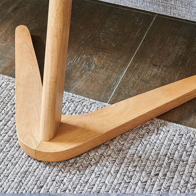 Tavolino rotondo multifunzionale in legno nordico 50cm