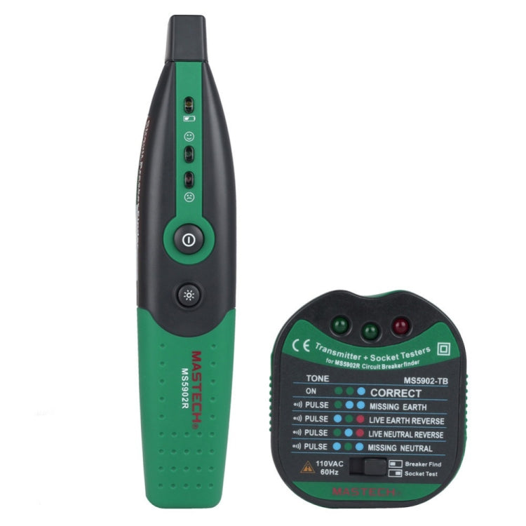BSIDE MS5902 Rilevatore di cavi con presa e interruttore 110V