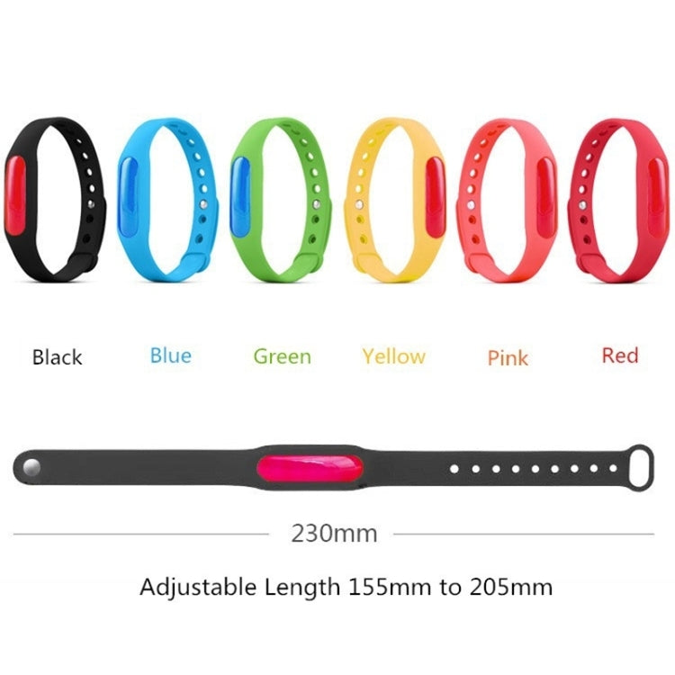 Braccialetti repellenti antizanzare in silicone 20 pezzi