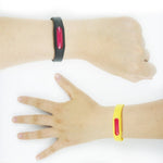 Braccialetti repellenti antizanzare in silicone 20 pezzi