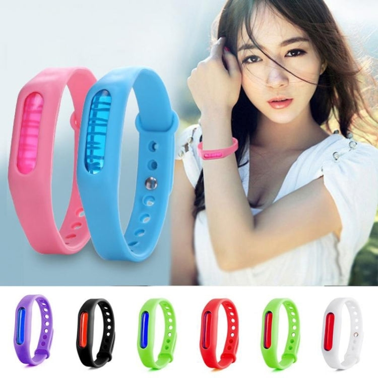 Braccialetti repellenti antizanzare in silicone 20 pezzi