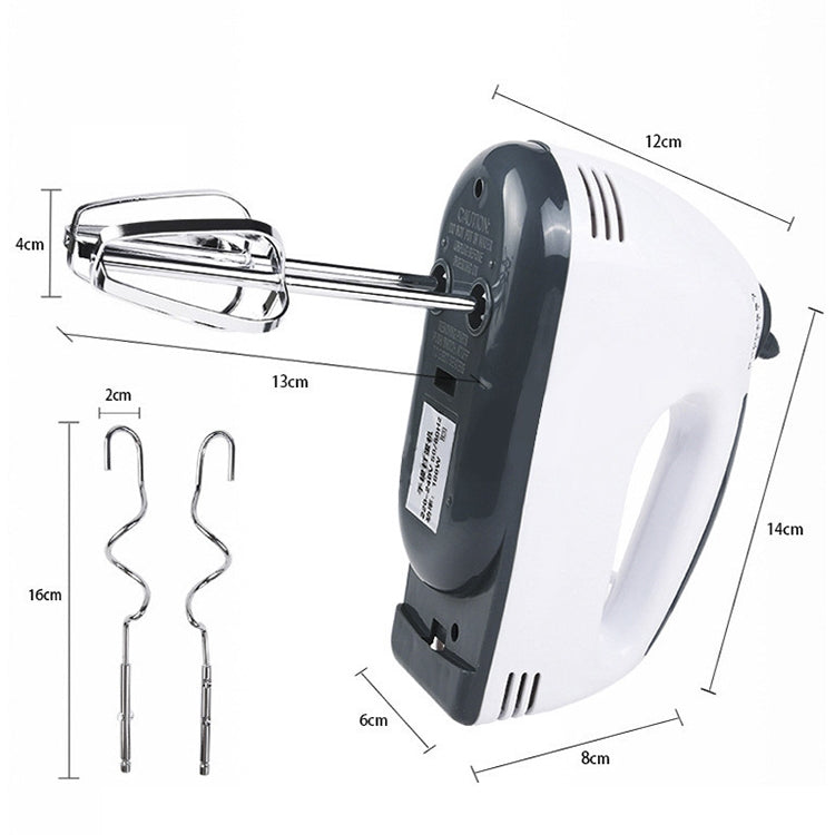 Frullino elettrico per uova portatile 7 velocità 100W