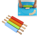 Bastoncino per gnocchi con mattarello in silicone 29 cm