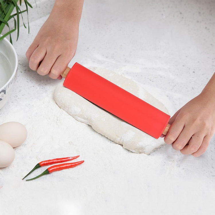 Bastoncino per gnocchi con mattarello in silicone 29 cm