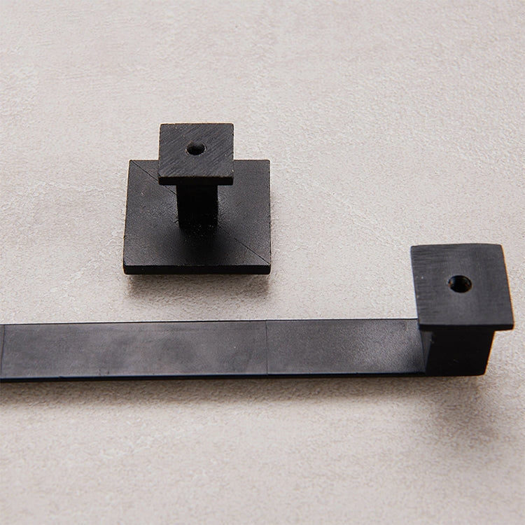 Maniglia per cassettiera in ottone nero 128 mm