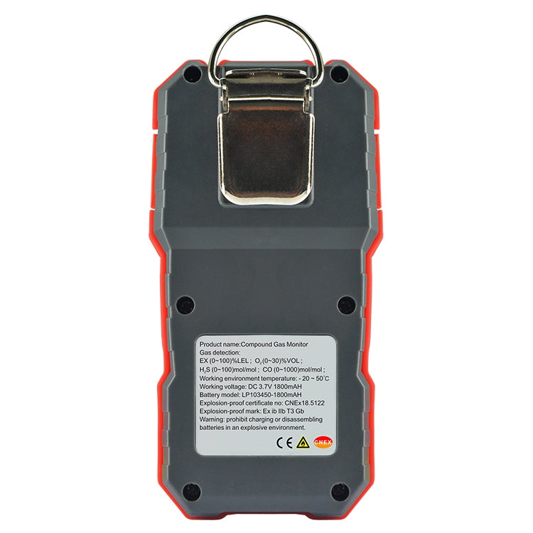 Allarme monitor gas composto Wintact WT8812