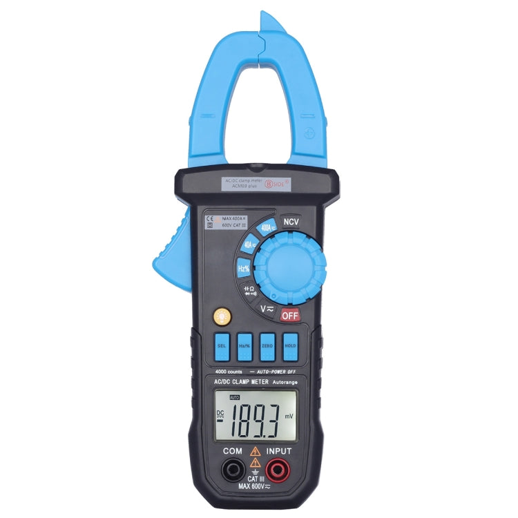 Pinza amperometrica AC/DC BSIDE ACM03 Plus 400A
