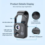 Microscopio portatile APEXEL 200X per smartphone