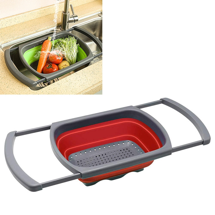 Cestello retrattile per lavaggio frutta e verdura 41x28 cm
