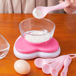 Set utensili da cucina con misurino plastica 5 in 1