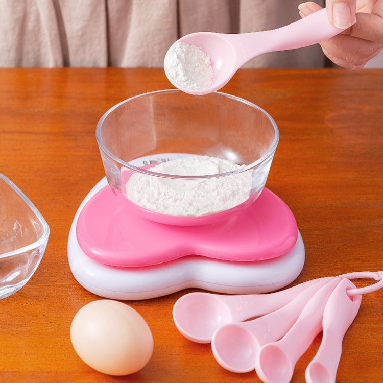 Set utensili da cucina con misurino plastica 5 in 1