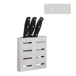 Portacoltelli da appendere in acciaio inox 304