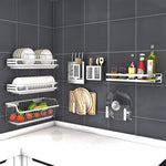 Portacoltelli da appendere in acciaio inox 304