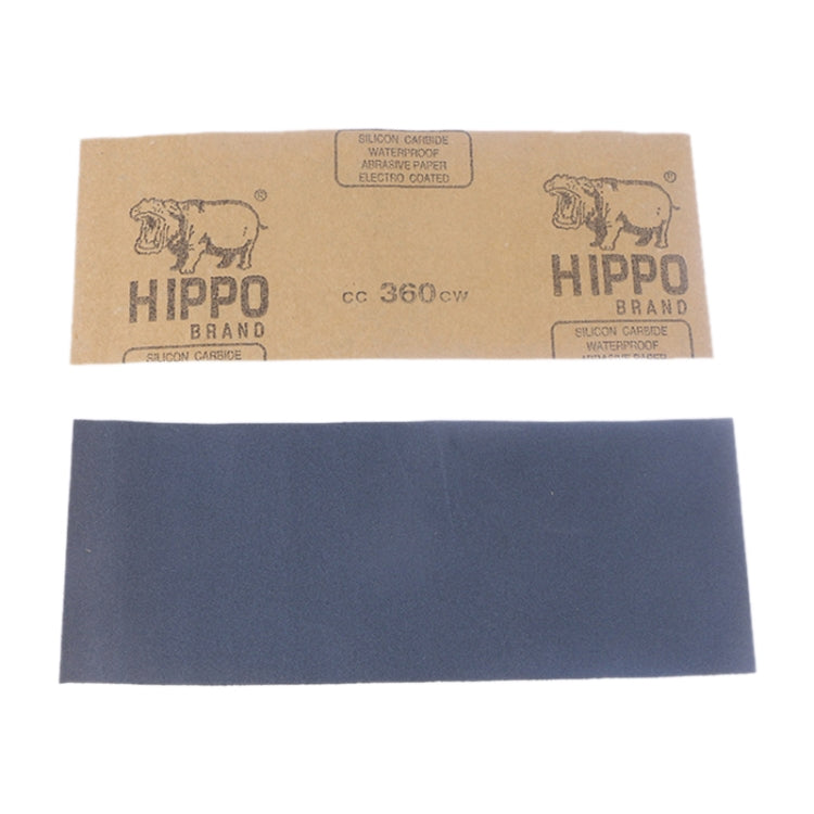 100 pezzi di carta vetrata per lucidatura a secco e a umido, grana 2000, dimensioni: 23 x 9 cm, Grit 2000