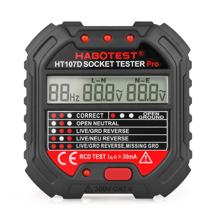 Tester presa digitale multifunzionale HABOTEST HT107D