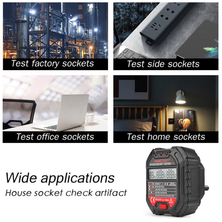 Tester presa digitale multifunzionale HABOTEST HT107D