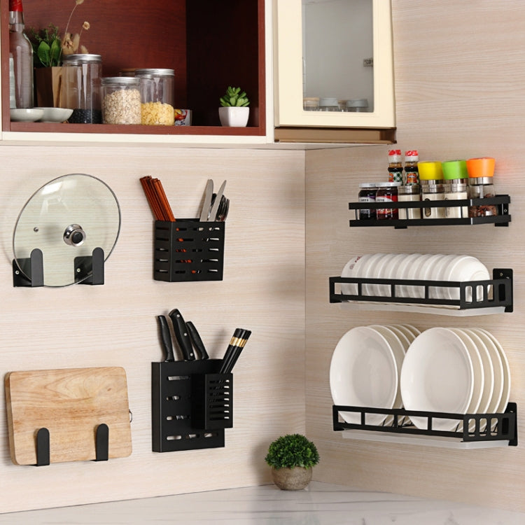 Porta ceppo da appendere in acciaio inox per cucina