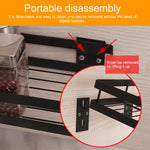 Scaffale condimenti da parete 30 cm senza perforazione