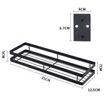 Scaffale condimenti da cucina 35 cm senza punzonatura