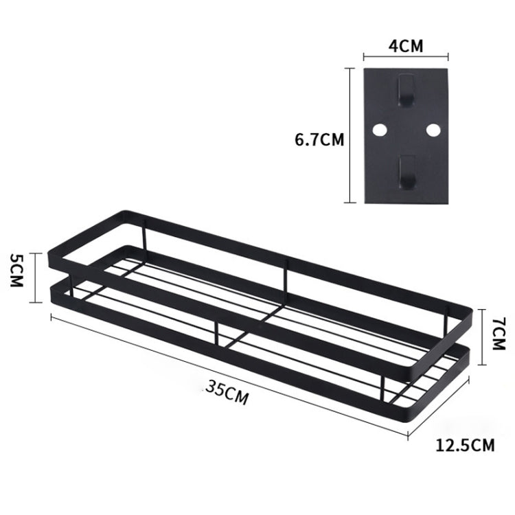 Scaffale condimenti da cucina 35 cm senza punzonatura