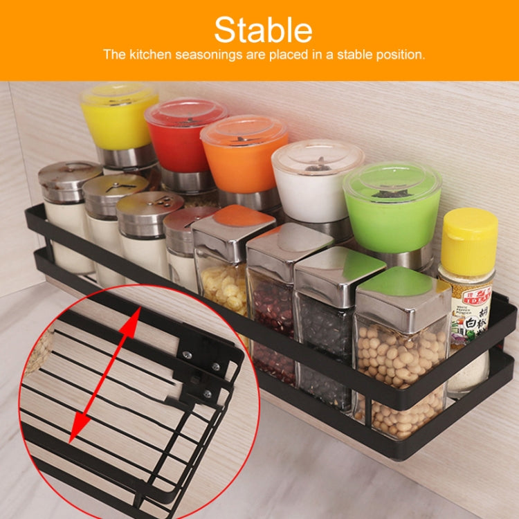 Scaffale condimenti da cucina 35 cm senza punzonatura