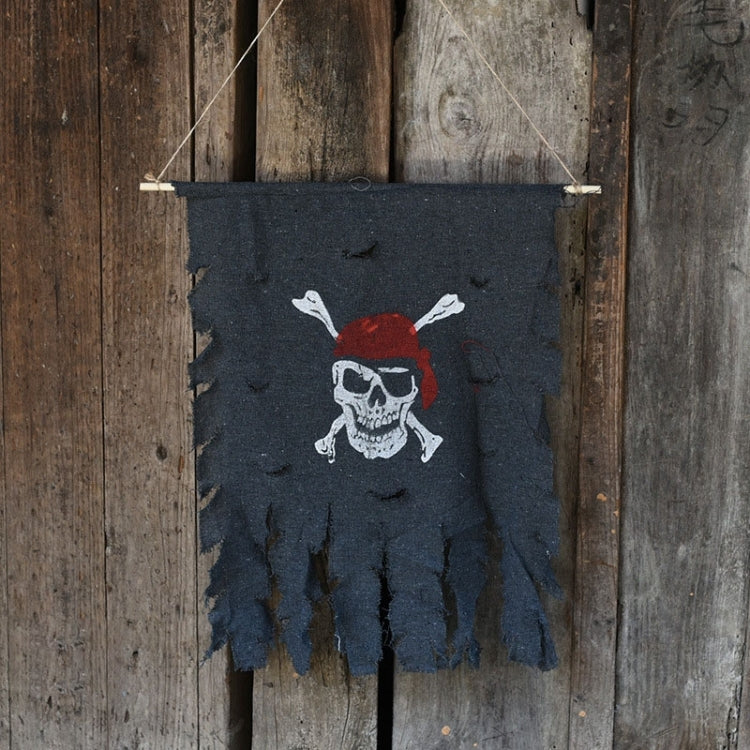 Decorazione Halloween Jolly Roger Skull 47x51 cm
