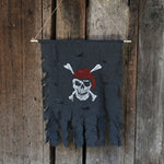 Decorazione Halloween Jolly Roger Skull 47x51 cm