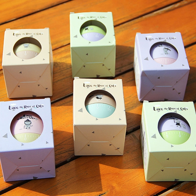 Timer da cucina meccanico a forma di uovo 8cm