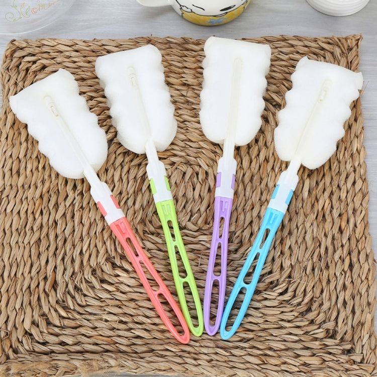 Set 10 spazzole pulizia tazze con manico rimovibile