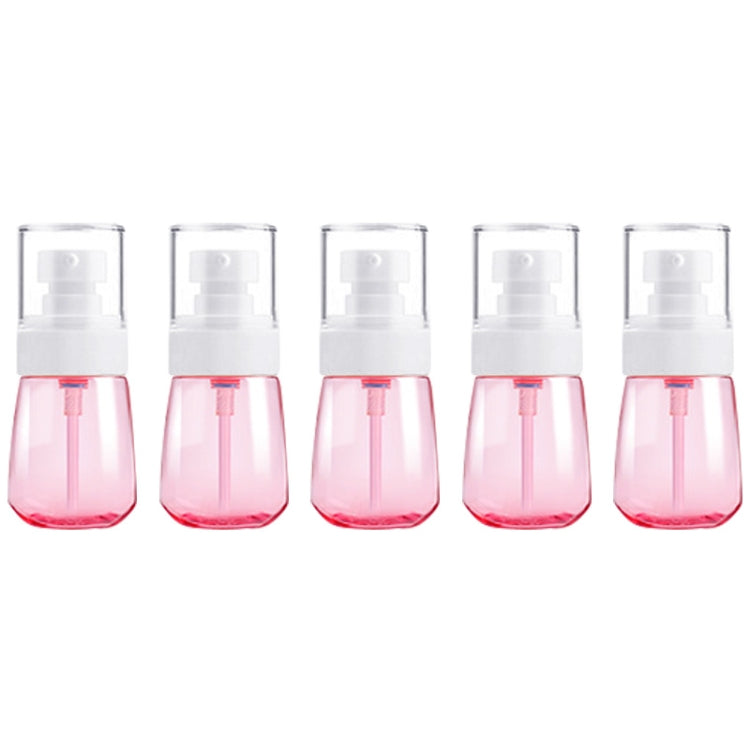 Set 5 bottiglie da viaggio in plastica 30 ml a prova perdite