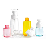 Set 5 bottiglie da viaggio in plastica 30 ml a prova perdite