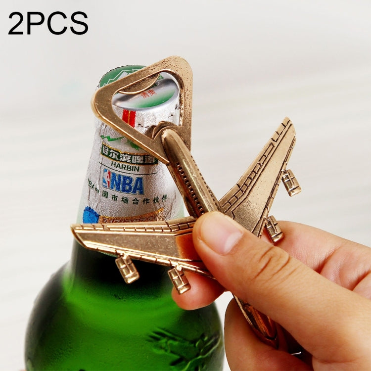 Apribottiglie birra in lega design aereo 2 pezzi
