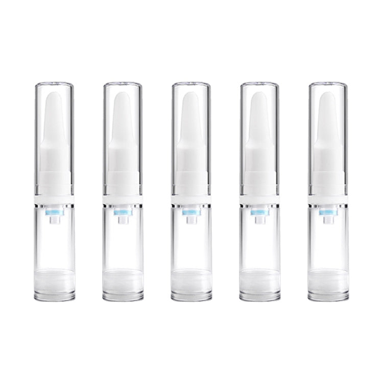 Contenitori bottiglie con pompa 5 ml trasparenti 5 pezzi