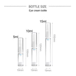 Contenitori bottiglie con pompa 5 ml trasparenti 5 pezzi