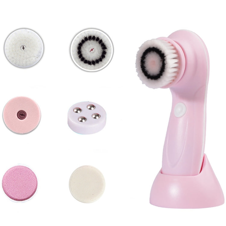 Spazzola elettrica per pulizia viso 6 in 1 con ricarica USB