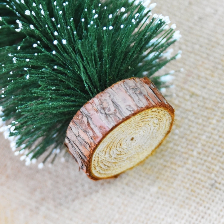 Albero di Natale artificiale da tavolo 20 cm con decorazioni